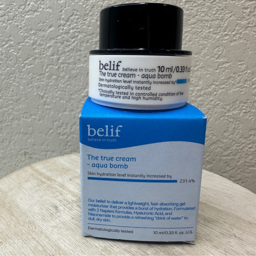Belif The True‎ Cream Aqua Bomb 25ml New and Unused